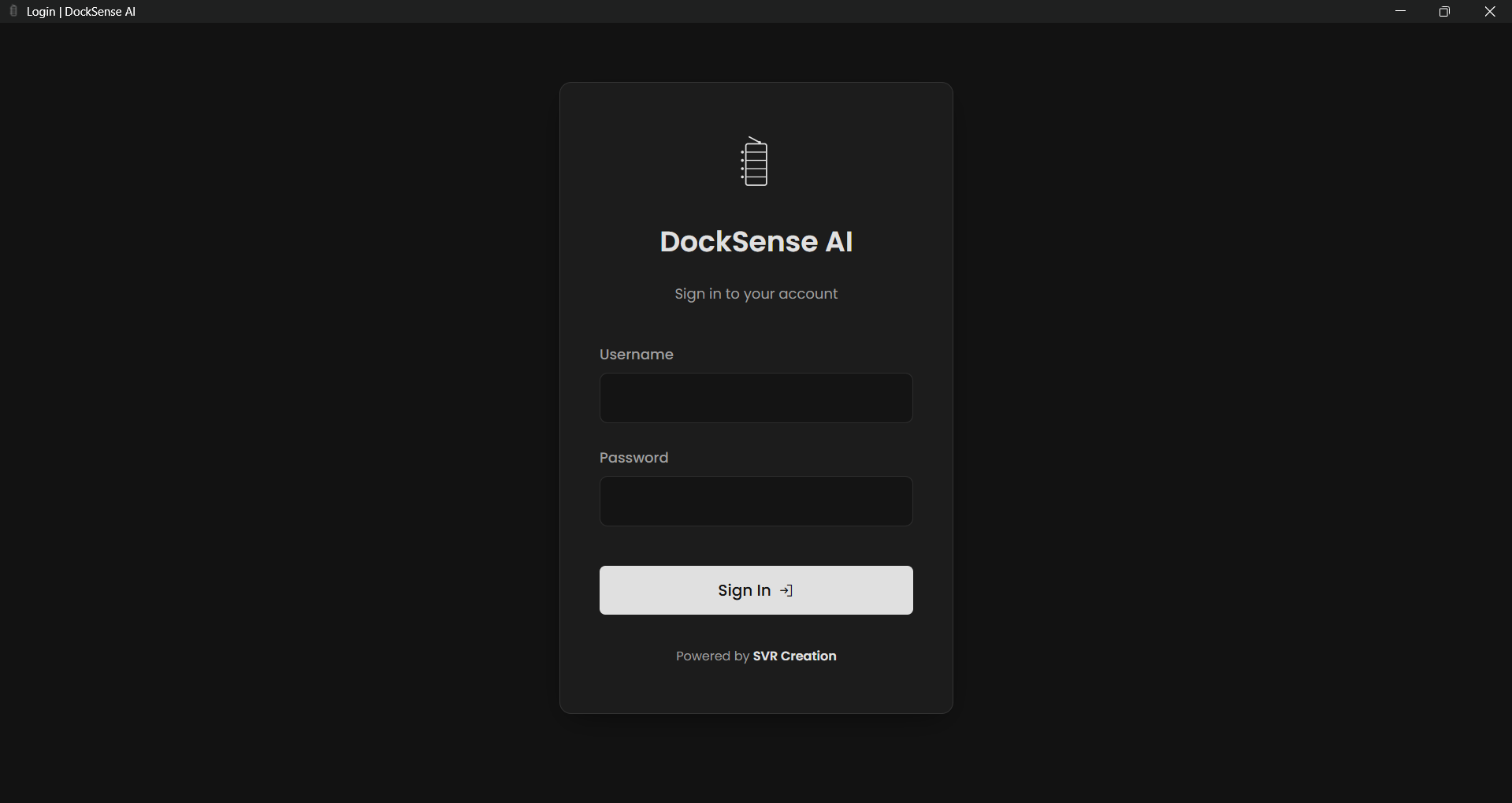 Login Panel